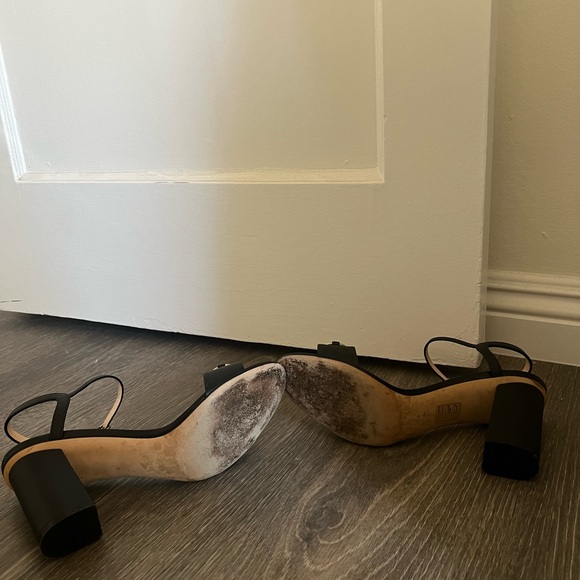 Black GUCCI Horsebit Block Heel Sandal - Picture 4 of 6